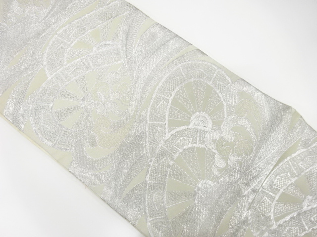 JAPANESE FUKURO OBI / WOVEN GENJIGURUMA & ROUGH WAVE